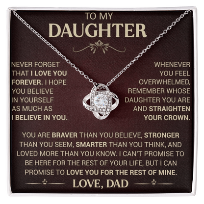 To My Daughter - Love Dad - Beautiful Gift Set
