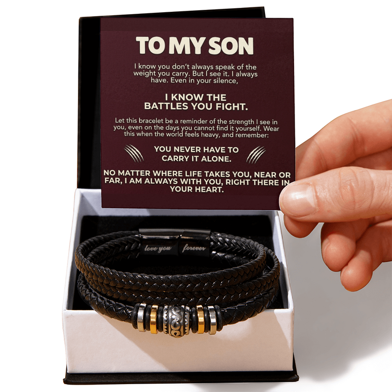 To My Son | Love You Forever Bracelet
