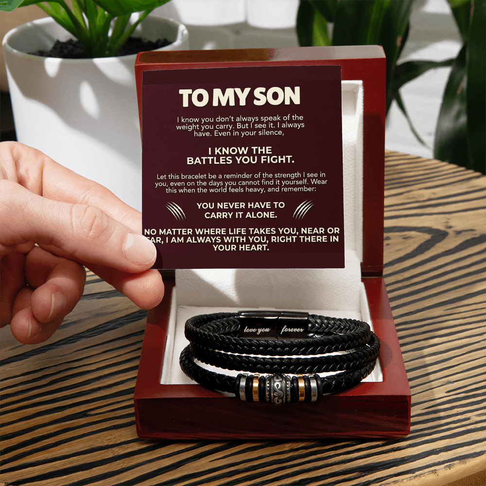 To My Son | Love You Forever Bracelet