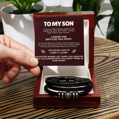 To My Son | Love You Forever Bracelet