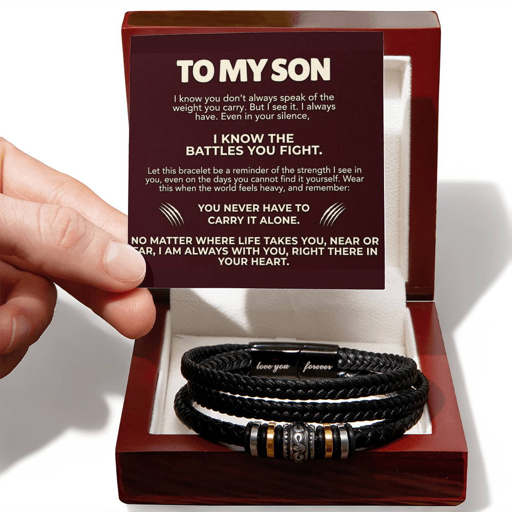 To My Son | Love You Forever Bracelet