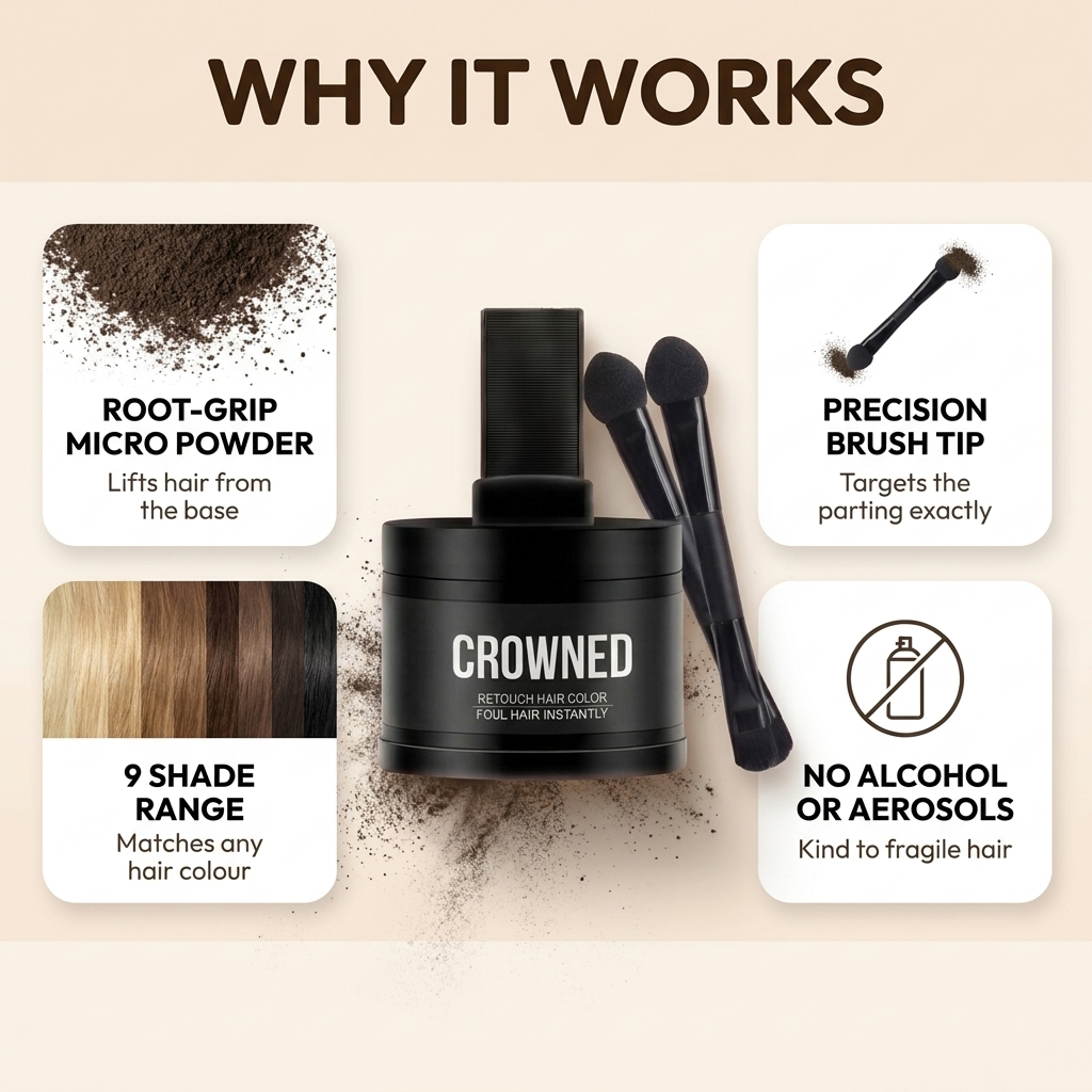 CROWNED Hairline Powder