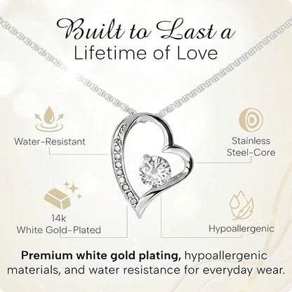 To My Daughter Forever Love Necklace – A Gift From Dad